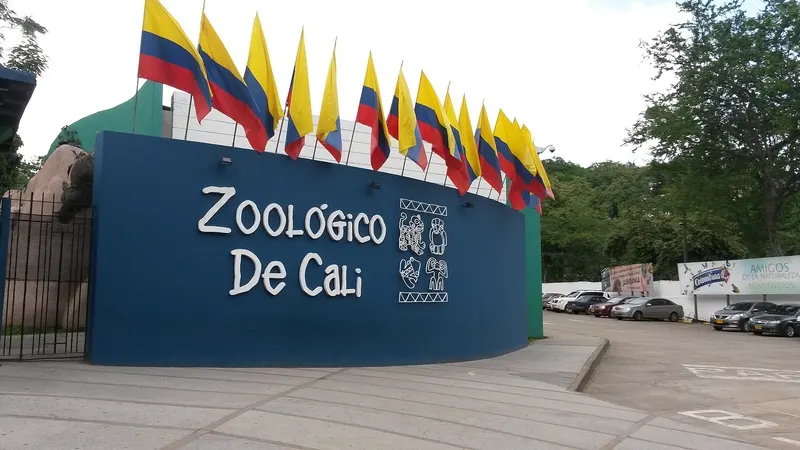 Entrada al Zoológico de Cali