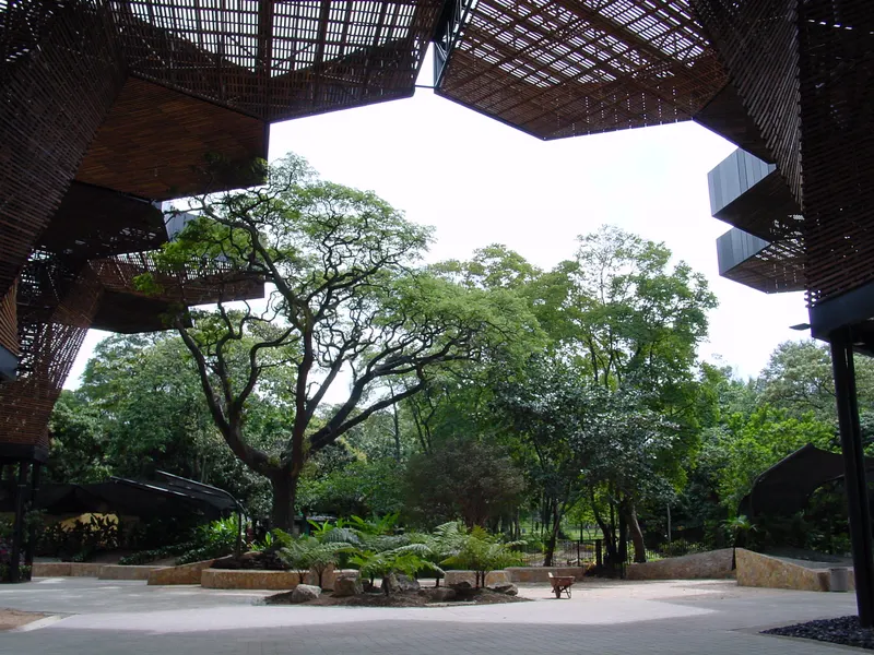 El Orquideorama del Jardín Botánico de Medellín